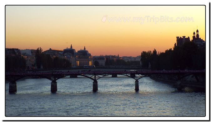 River Seine at Sunset