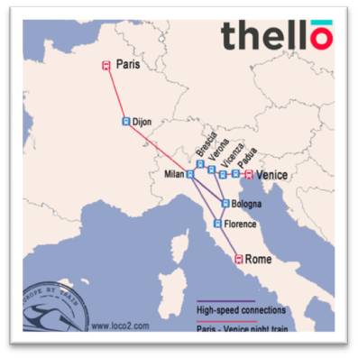 thello train route to milan