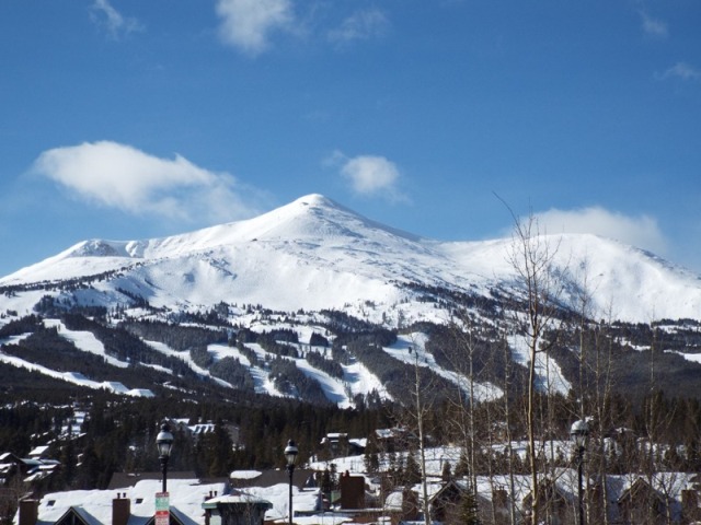 Breckenridge Colorodo mountain view myTripBits.com Breckenridge Colorodo