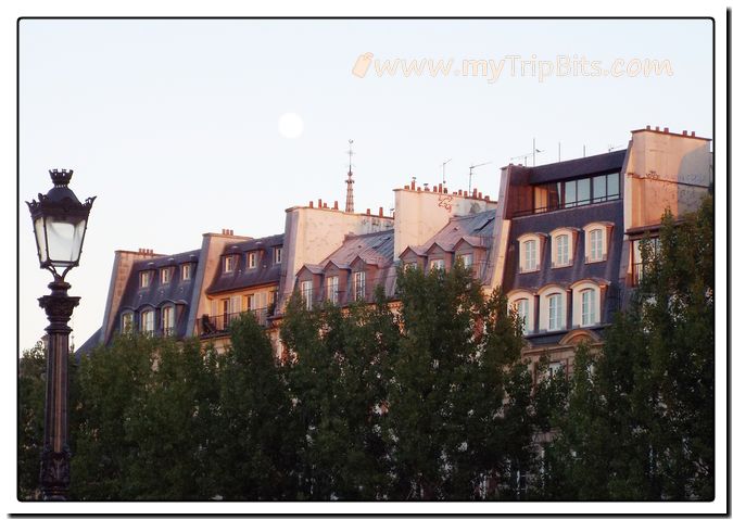 Moon over Paris