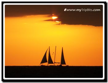 Sailboat at Sunset